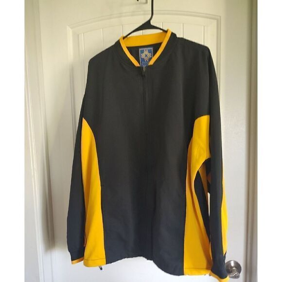 Vintage Motion Athletic Full Zip Light Weight Jacket/ Golf Walking Size Large - Picture 1 of 12